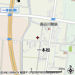 茨城県筑西市一本松342周辺の地図