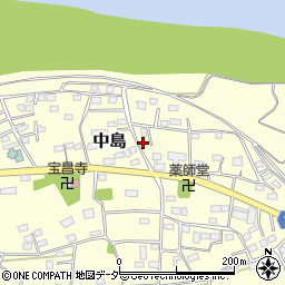 群馬県藤岡市中島89-15周辺の地図