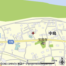 群馬県藤岡市中島69-11周辺の地図
