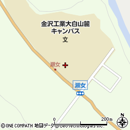 石川県白山市瀬戸辰周辺の地図