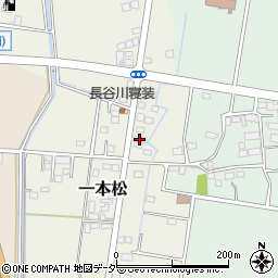 茨城県筑西市一本松161-1周辺の地図