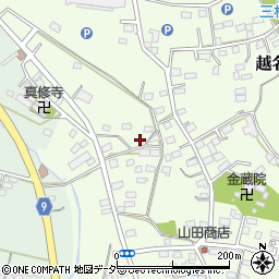 栃木県佐野市越名町1151周辺の地図