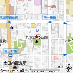 太田公共職業安定所周辺の地図