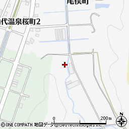 石川県加賀市尾俣町ハ周辺の地図