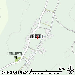 石川県加賀市細坪町周辺の地図