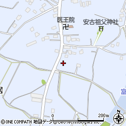 茨城県笠間市安居2083周辺の地図