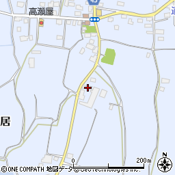 茨城県笠間市安居1378周辺の地図