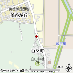 石川県加賀市曽宇町ハ周辺の地図