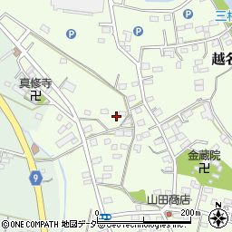 栃木県佐野市越名町1150-2周辺の地図