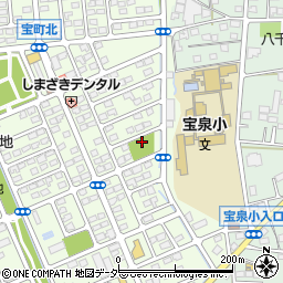 宝町東公園周辺の地図