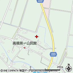栃木県佐野市高橋町353周辺の地図