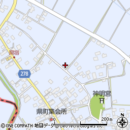 栃木県足利市県町1346周辺の地図