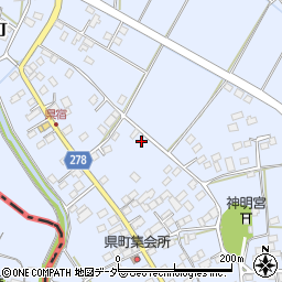 栃木県足利市県町1343周辺の地図