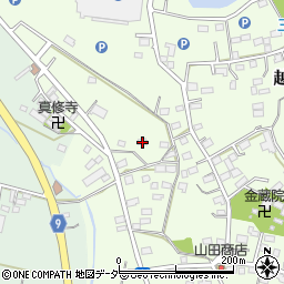 栃木県佐野市越名町1150周辺の地図