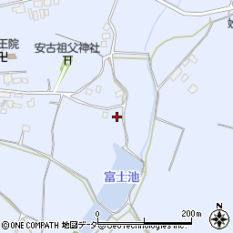 茨城県笠間市安居2067周辺の地図