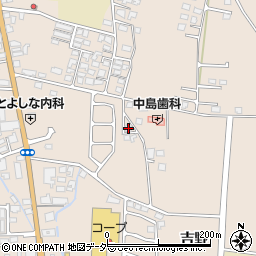 長野県安曇野市豊科2584周辺の地図