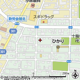 新明電材株式会社　太田営業所周辺の地図