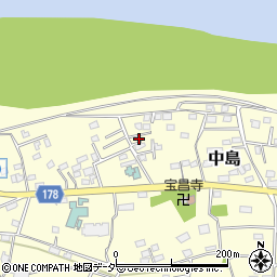 群馬県藤岡市中島69-12周辺の地図