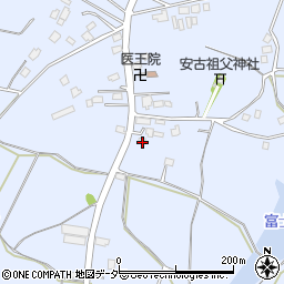 茨城県笠間市安居2084周辺の地図