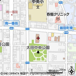 太田市医師会　在宅医療介護連携センター周辺の地図