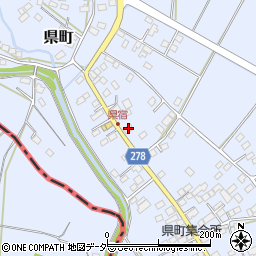 栃木県足利市県町1464-3周辺の地図