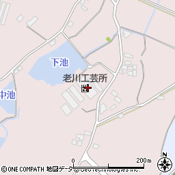 茨城県笠間市押辺2403周辺の地図