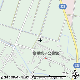 栃木県佐野市高橋町363周辺の地図