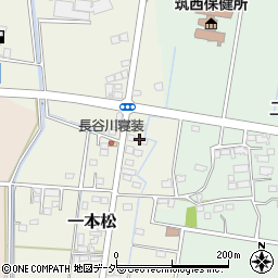 茨城県筑西市一本松159周辺の地図