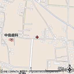 長野県安曇野市豊科2764周辺の地図