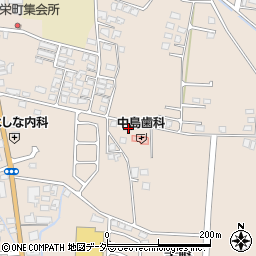 長野県安曇野市豊科2593周辺の地図