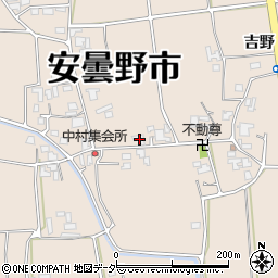 長野県安曇野市豊科3387周辺の地図