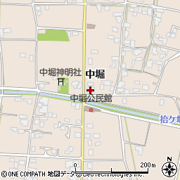 長野県安曇野市堀金烏川3635周辺の地図