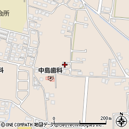 長野県安曇野市豊科2476周辺の地図