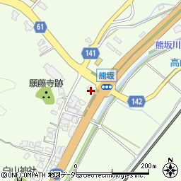 石川県加賀市熊坂町オ周辺の地図
