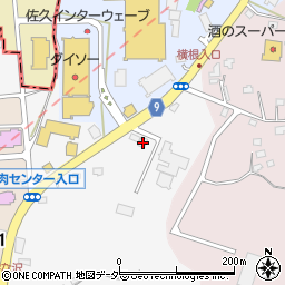 株式会社前田製作所コマツ甲信東信周辺の地図