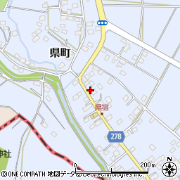 栃木県足利市県町1471周辺の地図