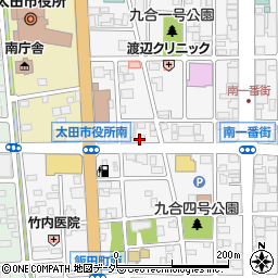 アベ注文紳士服・太田店周辺の地図