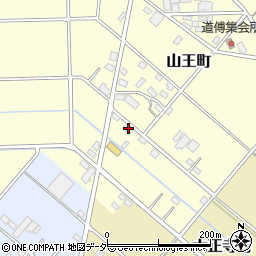 群馬県伊勢崎市山王町1560-3周辺の地図