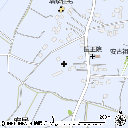茨城県笠間市安居2048周辺の地図