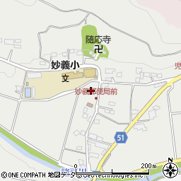 群馬県富岡市妙義町諸戸141-1周辺の地図