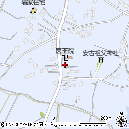 茨城県笠間市安居2058周辺の地図