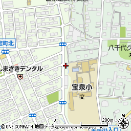 宝泉小放課後児童クラブ周辺の地図