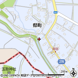 栃木県足利市県町1474-1周辺の地図
