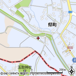 栃木県足利市県町1615周辺の地図