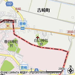 石川県加賀市吉崎町（タ）周辺の地図