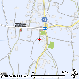 茨城県笠間市安居1417周辺の地図