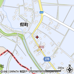 栃木県足利市県町1471-1周辺の地図