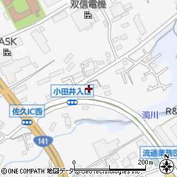 セブンイレブン佐久長土呂北店周辺の地図