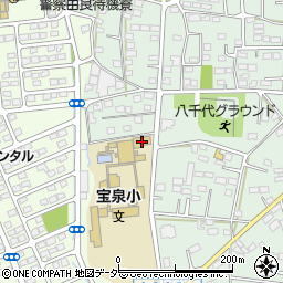 太田市宝泉児童館周辺の地図