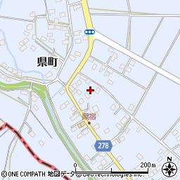 栃木県足利市県町1481周辺の地図